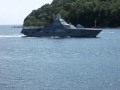 swedish Visby class... :: 2 of the swedish stealth boats coming into devonport naval base,...