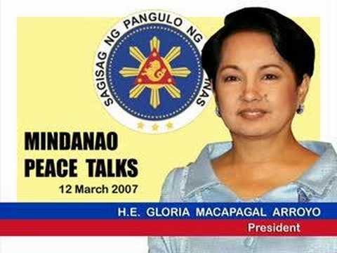 Pres. Gloria Arroyo on Mindanao ...