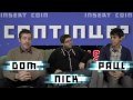 like us on facebook! www.facebook.com follow us on twitter! www.twitter.com every once in a while we play a game where we go head to head. those episodes are usually pretty loud, but this one mostly has just paul screaming...at the computer. we play arch rivals for nintendo as per request of some of our viewers!every week on continue?, we sit people down to play a random old school game for 45 minutes. we're talking nes, snes, genesis old here. there is one question we are trying to answer - do we want to stop playing or continue? shot by: paul ritchey edited by: dominic moschitti starring: dominic moschitti nick murphy paul ritchey