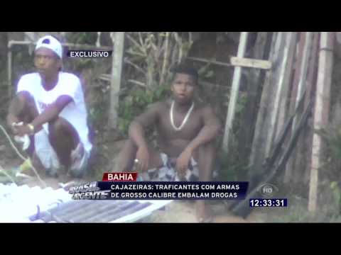 Brasil Urgente - Flagrante! Bandidos Armados em Cajazeiras