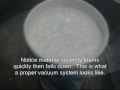 Pulling Vacuum on BJB Urethane Casting material