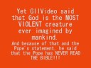 I usually don't make videos like this one; however, I found a video that is so ridiculously illogical that I decided to respond to that video, exposing the fallacies. NOTE: I responded to the 10 Questions video because the video this video is critiquing disallowed responses.