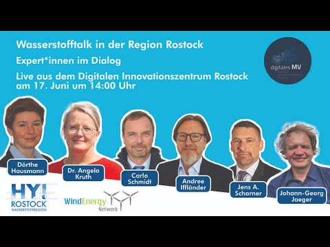 Wasserstofftalk in der Region Rostock – Expert*innen im Dialog