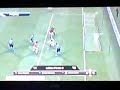 Dodgy PES2009 goalkeeping.