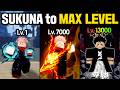 From YUJI to SUKUNA (From Level 1 to MAX) In Sailor Piece