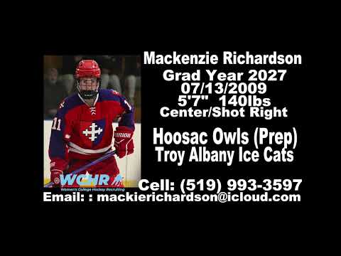 2027 Mackenzie Richardson Recruit Video