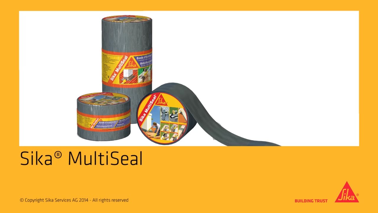 productvideo Sika Multiseal 75mm Rol 10mtr