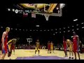 NBA live 09 Gameplay Lakers v.s Clippers