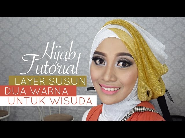 Tutorial Hijab Layer 2 Warna | tutorial hijab pesta atau wisuda style hijab layer 2 warna Tutorial Hijab Layer 2 Warna | tutorial hijab pesta atau wisuda style hijab layer 2 warna