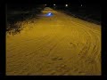 Brushless E-Revo Conversion in snow / Led Lights