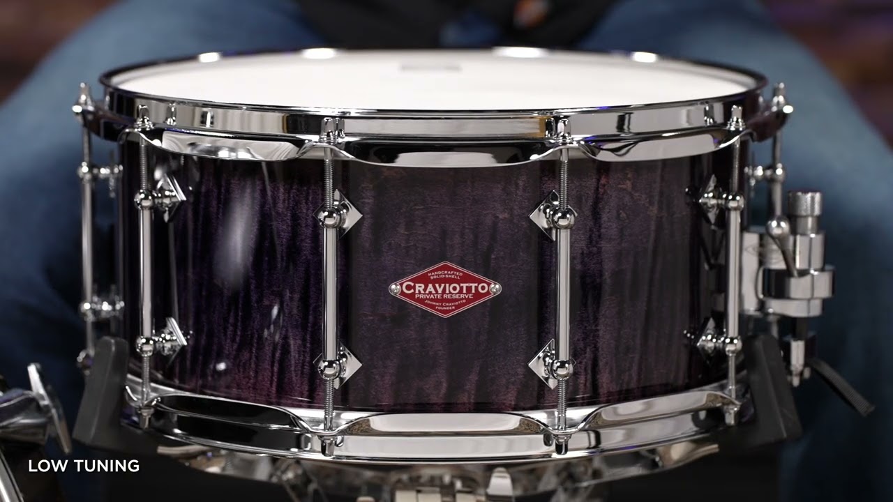 Craviotto Snare Drums at Memphis Drum Shop