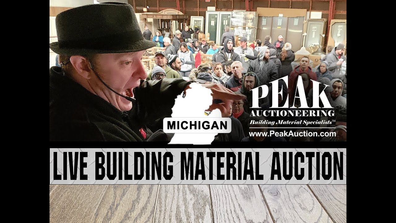 Home Improvement Material Auctions by Peak Auctioneering