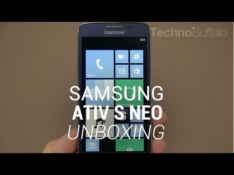 Samsung ATIV S Neo Unboxing