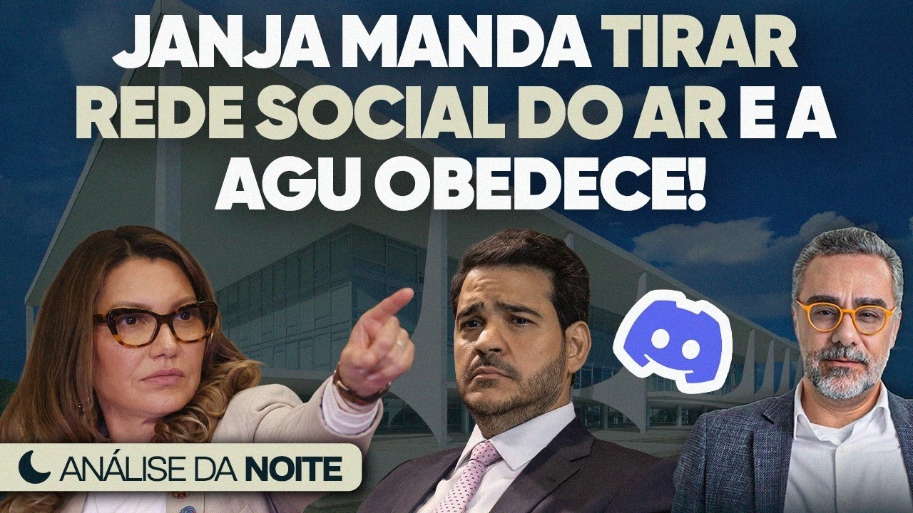 Janja Manda Tirar Rede do Ar e a AGU Obedece na Hora!