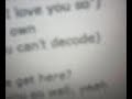 Me singing Decode - Paramore