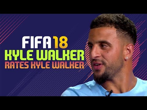 Video: KYLE WALKER PREDICTS FIFA 18 RATING!