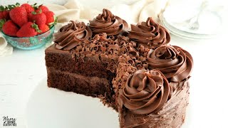 Gluten-Free Chocolate Cake {Dairy-Free Option}