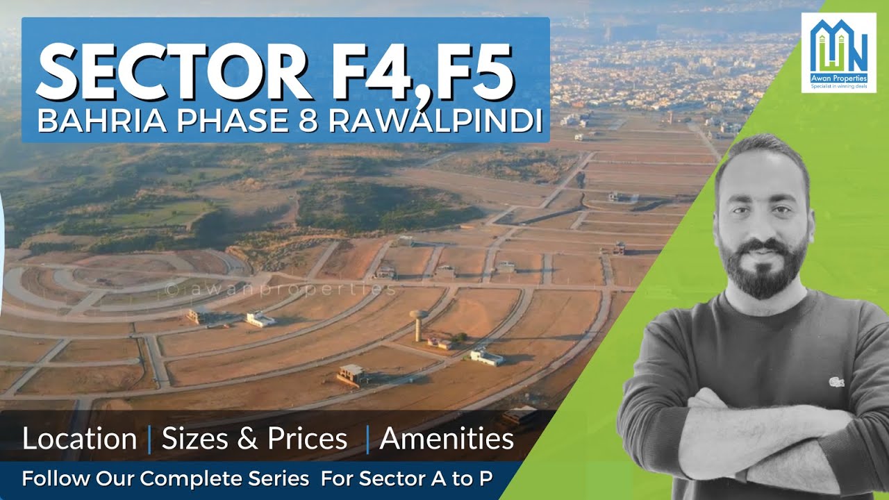 Sector F4 F5, Bahria Phase 8, Bahria Town Rawalpindi | Complete Overview