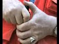 Muzzleloading: Loading a round ball Muzzleloading: Loading a round ball