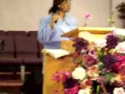 invisbible - Dr. Eulah M. Nelson preaching Sunday Morning