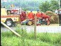 A 1962 LOTUS CLIMAX 25 V8 CRASHES AT THE FESTIVAL OF SPEED IN 1994