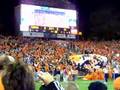 Clemson running down The Hill against BC in 07.  ...