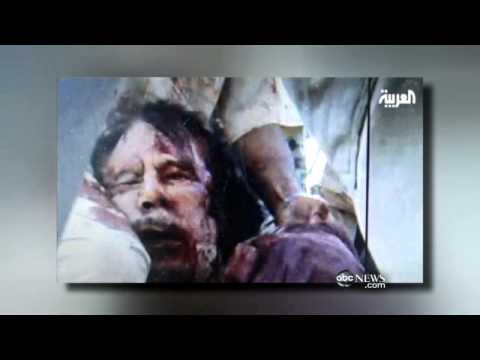 moammar - Christiane Amanpour was the last U.S. journalist to interview the dictator. For more, click here: http://abcnews.go.com/International/warning-graphic-photo-m...