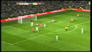 Henrik Larssons Hattrick gegen Manchester United