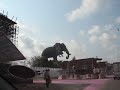 Three Headed Elephant in Thailand / bangkok / samutprakarn