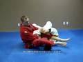 Triangle choke from side arm bar control