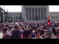 Gay marriage supporters cheer DOMA and PROP 8 ...