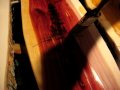 Dengler Longboard Shop- sealing handshaped Red Cedar board Dengler Longboard Shop- sealing handshaped Red Cedar board