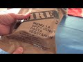 Bottom Line (in case you don't want to watch the video): You will get the exact same kinds of foods in TOTMs that you get in MREs--just less of it. Also, you will not get all the condiments/accessories that you get in an MRE. MREs (Meals, Ready to Eat) are the US government's standard self-contained field ration for the military. They are also used as emergency food supplies in times of natural or man-made disasters. The TOTM (Tailored Operational Training Meal) is a similar ration. The main difference is that it contains somewhat less food and calories than an MRE. TOTMs are designed for training situations (either in the classroom or in the field) where students or soldiers won't be expelling the amount of energy they would be if they were in an actual field environment. They have fewer items and fewer calories per meal. The TOTMs are contained in a clear bag instead of the familiar tan bags of the MREs. They also contain a white spoon instead of the more