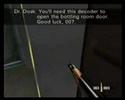 Goldeneye (N64) - Facility 007 mode ...