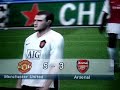 pes6 messia vs suarez  arsenal man utd 3 5 