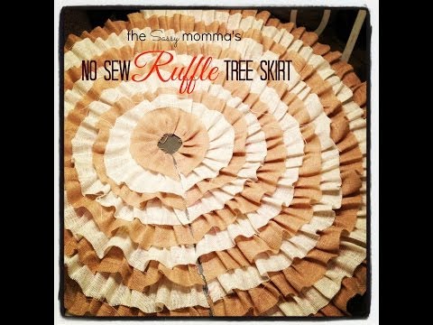how to make a tree skirt