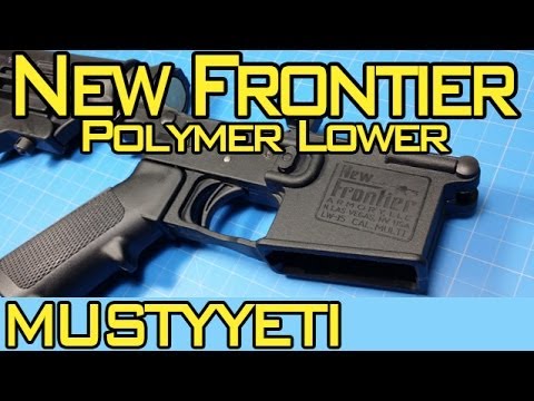 mustyyeti - Today we are going over the New Frontier polymer lower. This is an all polymer lower. The trigger, safety, takedown pins, mag catch, and even the hammer are ...