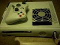 XBOX360 12Vstock Fans + USB Fan mod + Green LED Startup -JP-.AVI