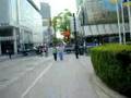 Walking on Robson St in Vancouver, BC