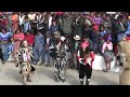 Men's Disfraces Dance at Cunén in the plaza near the Church, February 2010