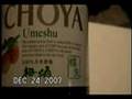 Choya Umeshu Plum Drink trial