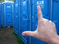 Getting locked in a porta potty sucks:)
