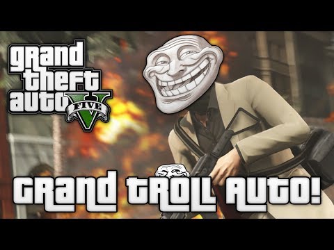 GTA V: GRAND TROLL AUTO! (Grand Theft Auto 5 Online Funny Moments)