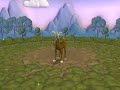 Deer creature, made with spore creature creator