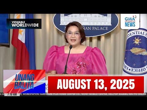 Unang Balita sa Unang Hirit: AUGUST 13, 2025 [HD]