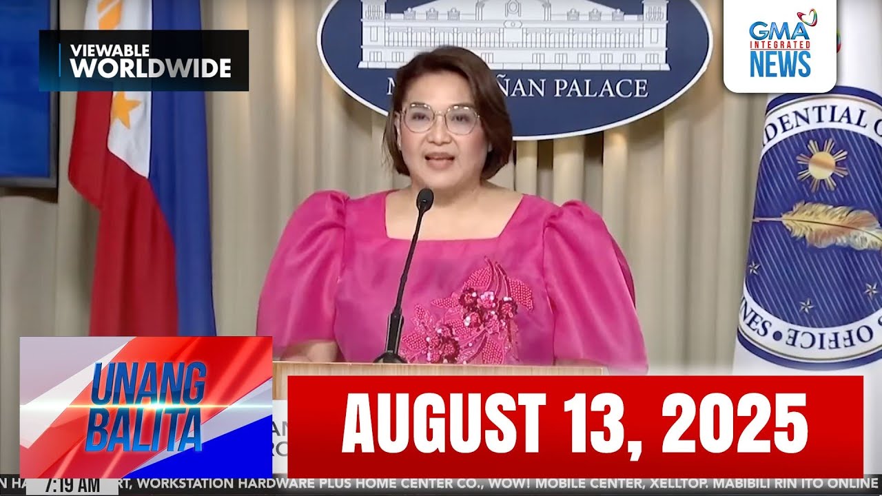 Unang Balita sa Unang Hirit: AUGUST 13, 2025 [HD]