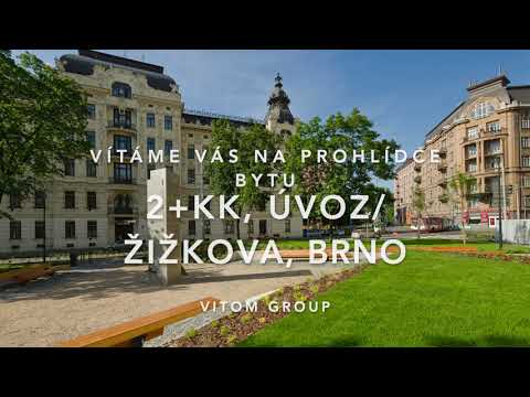 Video Pronájem bytu 2+kk, 43m2 Úvoz, Brno - Veveří
