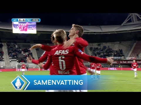 AZ Alkmaar Zaanstreek 5-0 PEC Prins Hendrik Ende D...