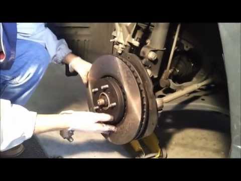 2008 Lexus RX350 Brake Pad and Disc Replacement