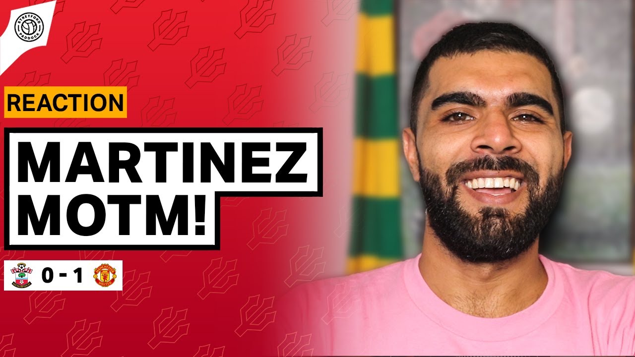Martinez & Varane: The PERFECT Partnership! | @Adam McKola Reacts | Southampton 0-1 Man United